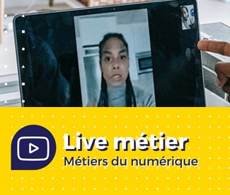 Logo Métiers de l’informatique : live vidéo