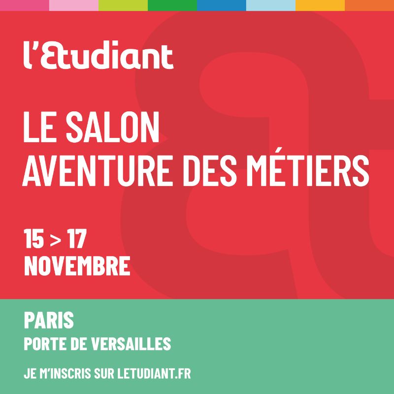 Venez nous voir sur le salon l'aventure des métiers